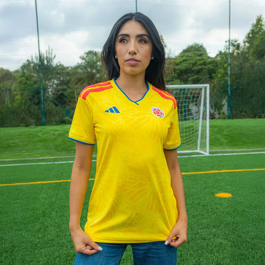 Camiseta de la Selección Colombia 2026 – Calidad Premium Importada, Estilo Profesional DAMA