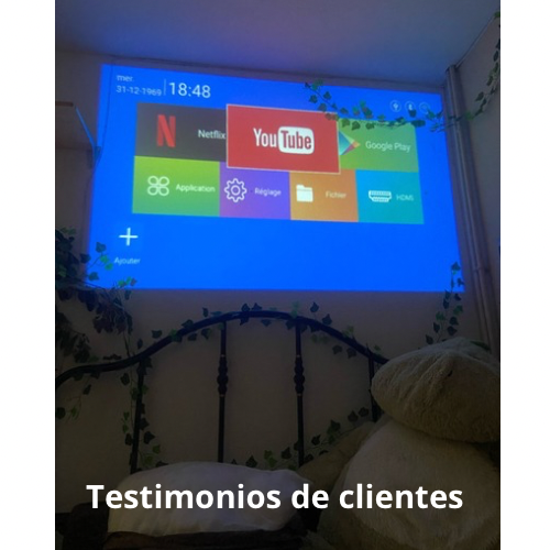 PROYECTOR PORTATIL 4K HY ¡Últimas unidades con descuento! 🔥 PAGO AL RECIBIR